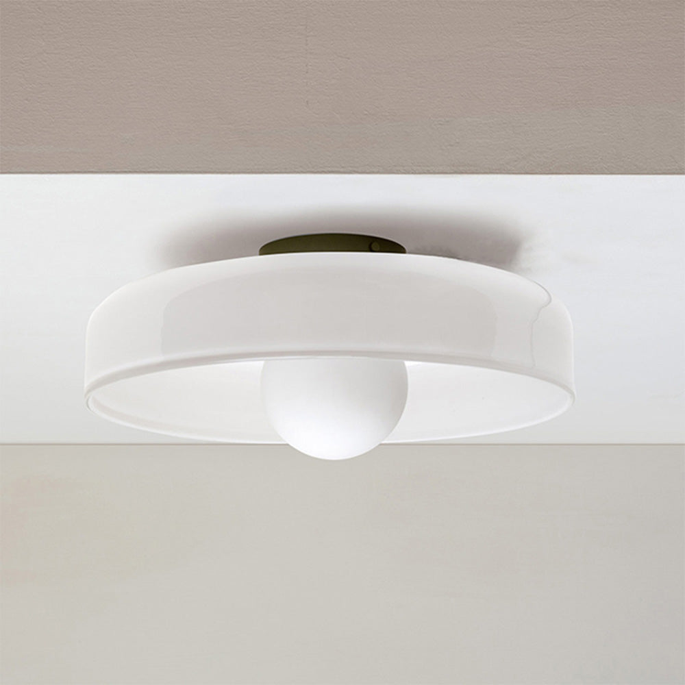 Modern Round LED Ceiling Light – Sleek Minimalist Design, Dimmable Indoor Lighting for Living Room, Bedroom, or Kitchen