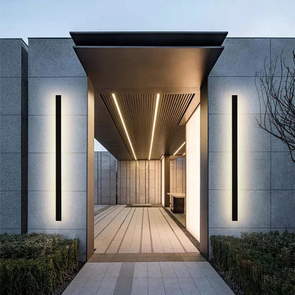 Modern Waterproof Outdoor Wall Lamp – IP65 Aluminum Exterior Wall Sconce with Dimmable LED Lighting
