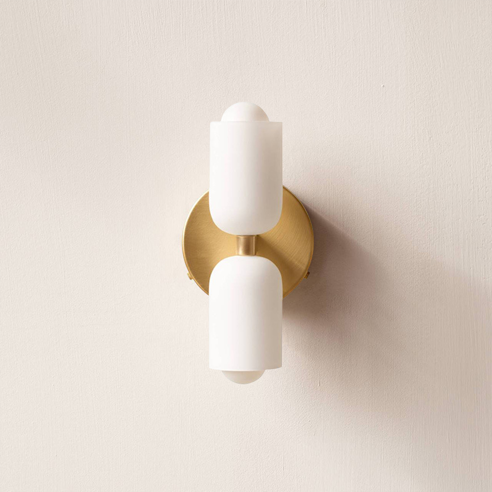 Elegant Acrylic Up-Down Wall Light – Modern LED Wall Sconce, Dimmable Warm White Light