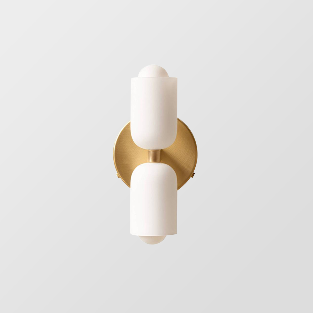 Elegant Acrylic Up-Down Wall Light – Modern LED Wall Sconce, Dimmable Warm White Light