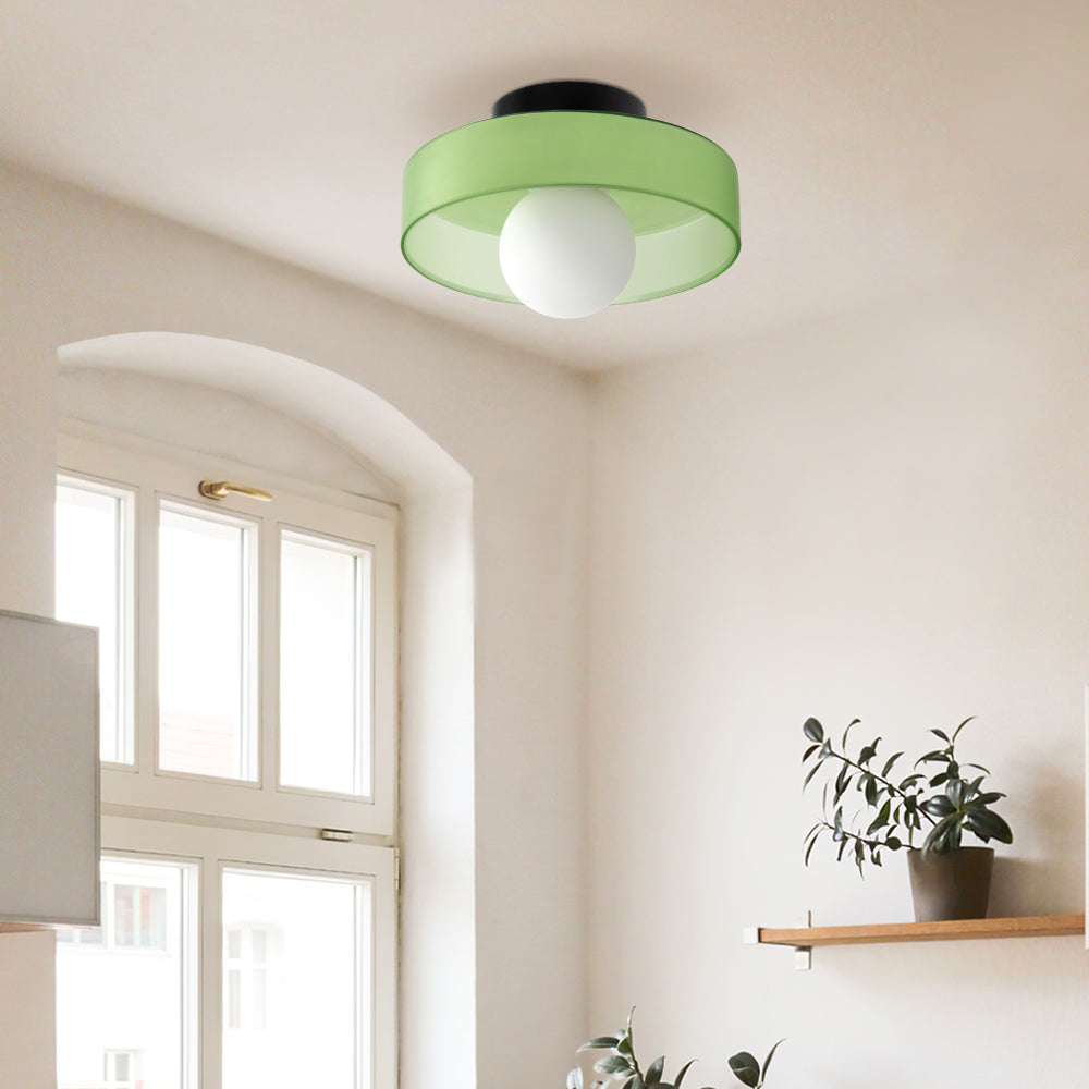 Modern Round LED Ceiling Light – Sleek Minimalist Design, Dimmable Indoor Lighting for Living Room, Bedroom, or Kitchen