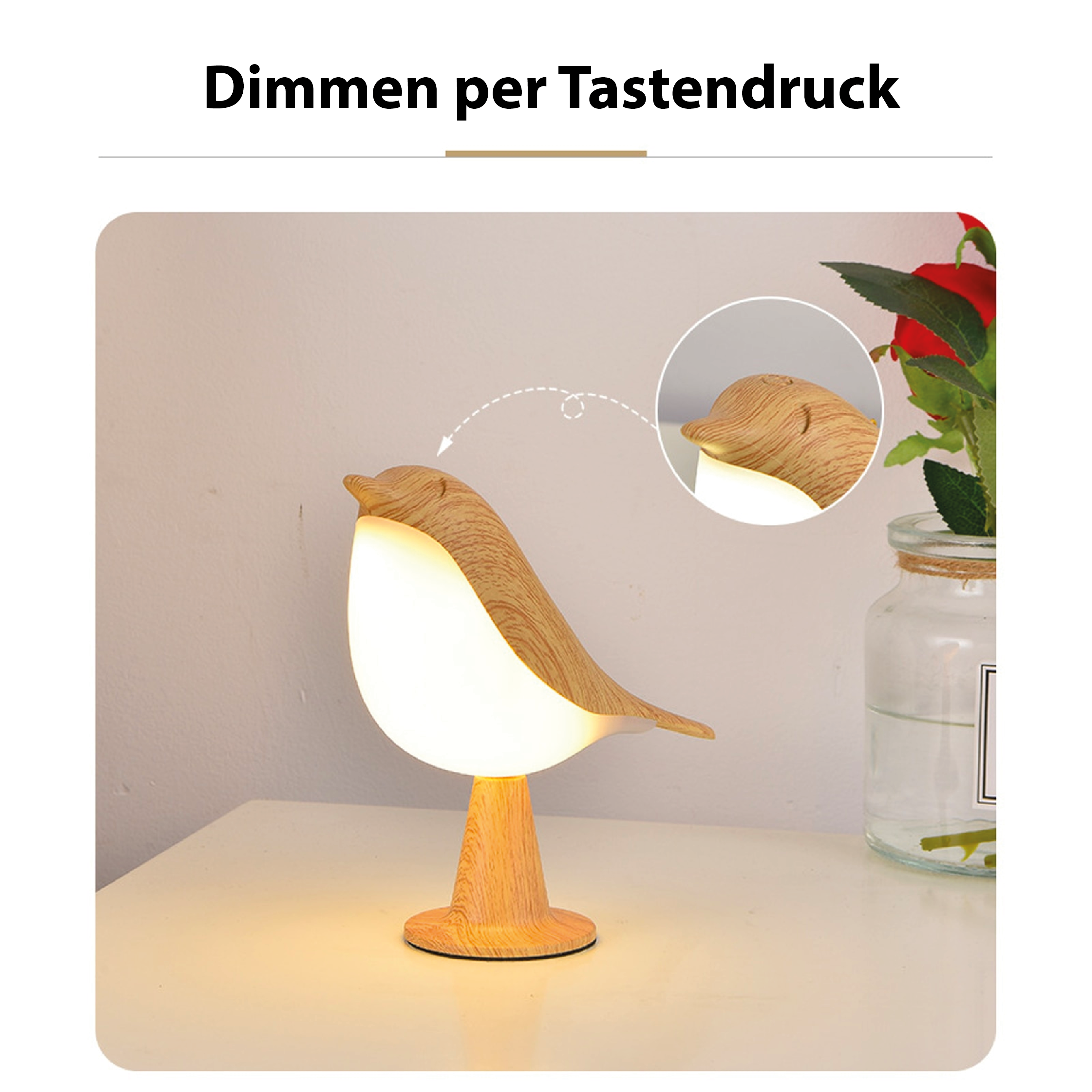 MissBird | Modern Bird Lamp – Elegant, Whimsical Lighting for Any Space