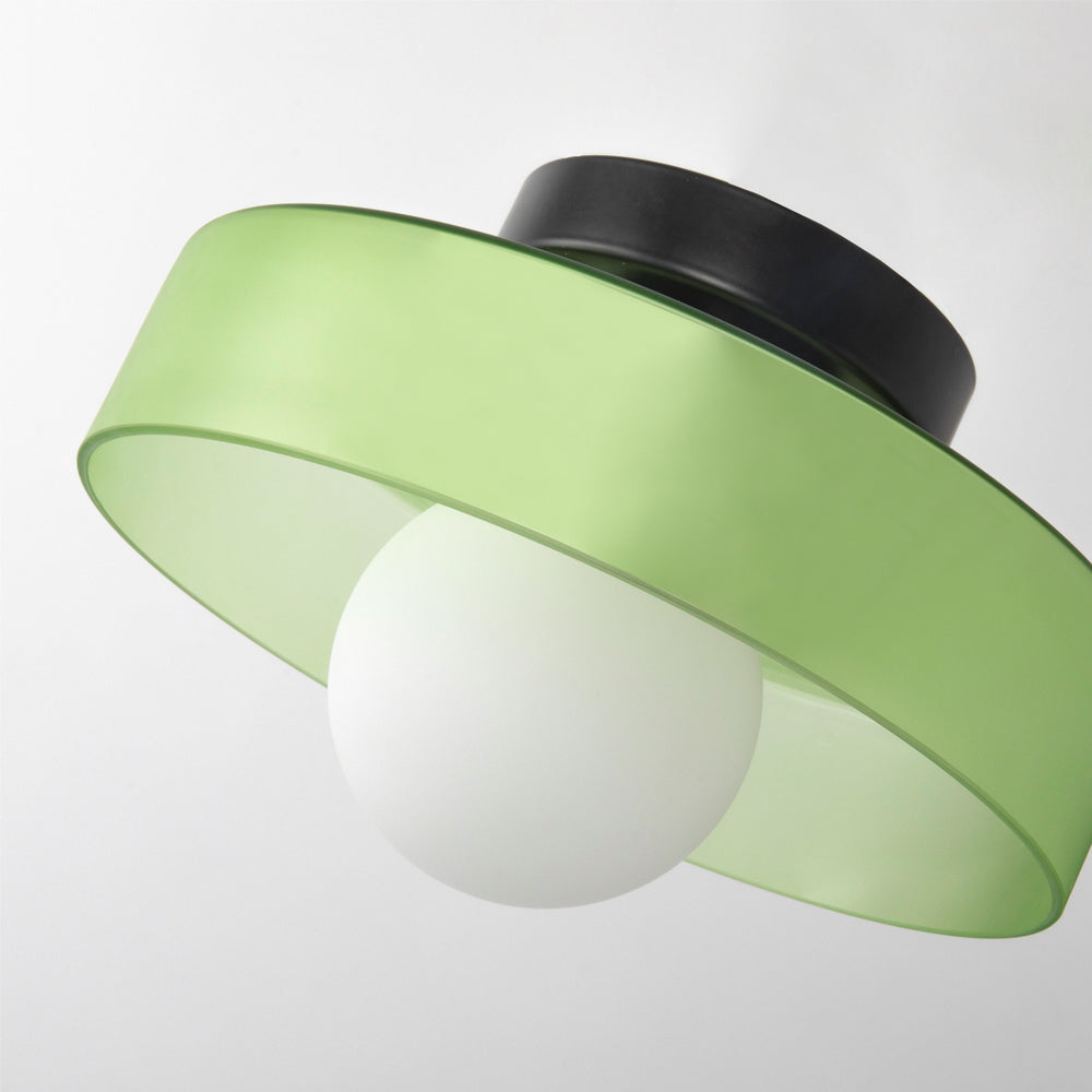 Modern Round LED Ceiling Light – Sleek Minimalist Design, Dimmable Indoor Lighting for Living Room, Bedroom, or Kitchen
