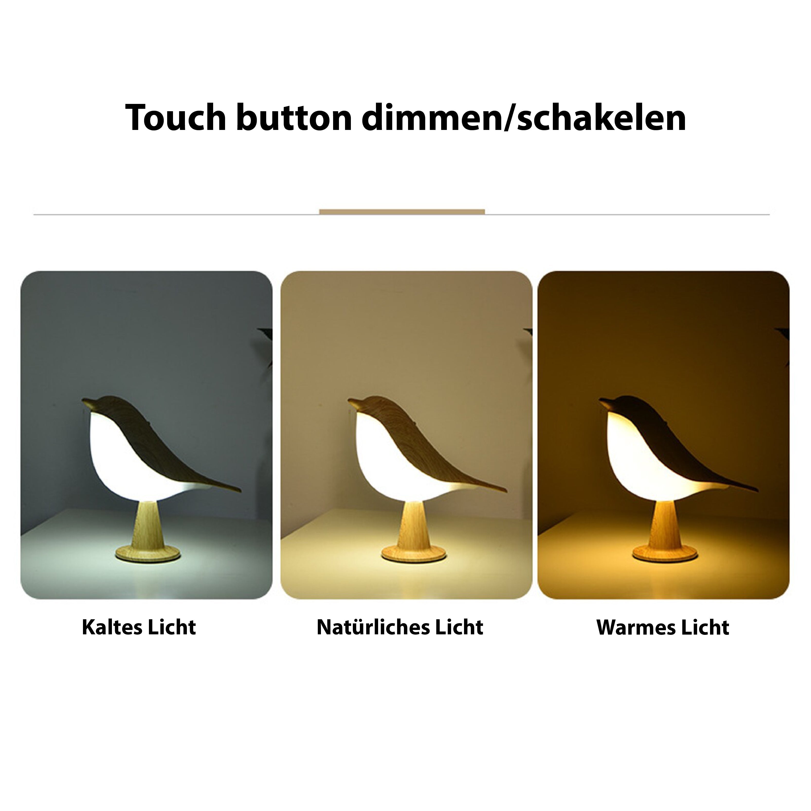 MissBird | Modern Bird Lamp – Elegant, Whimsical Lighting for Any Space
