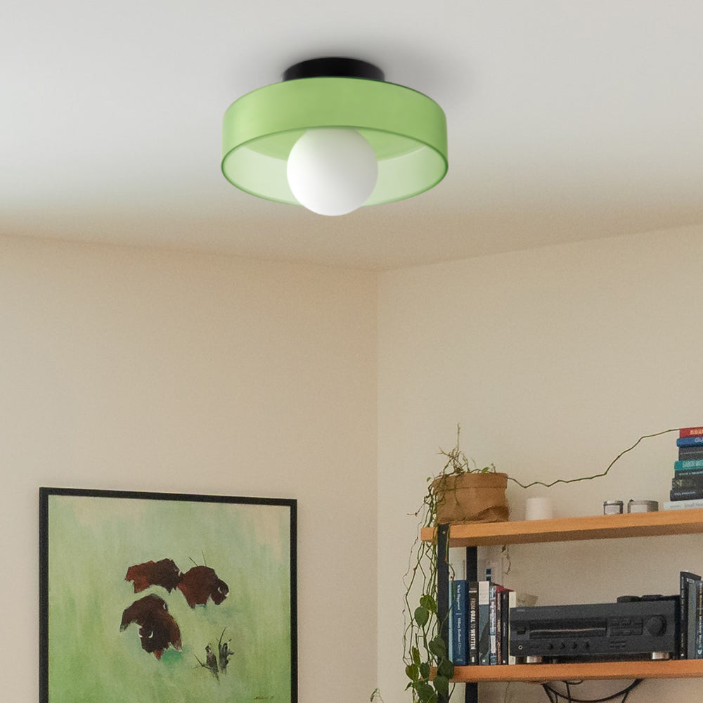 Modern Round LED Ceiling Light – Sleek Minimalist Design, Dimmable Indoor Lighting for Living Room, Bedroom, or Kitchen
