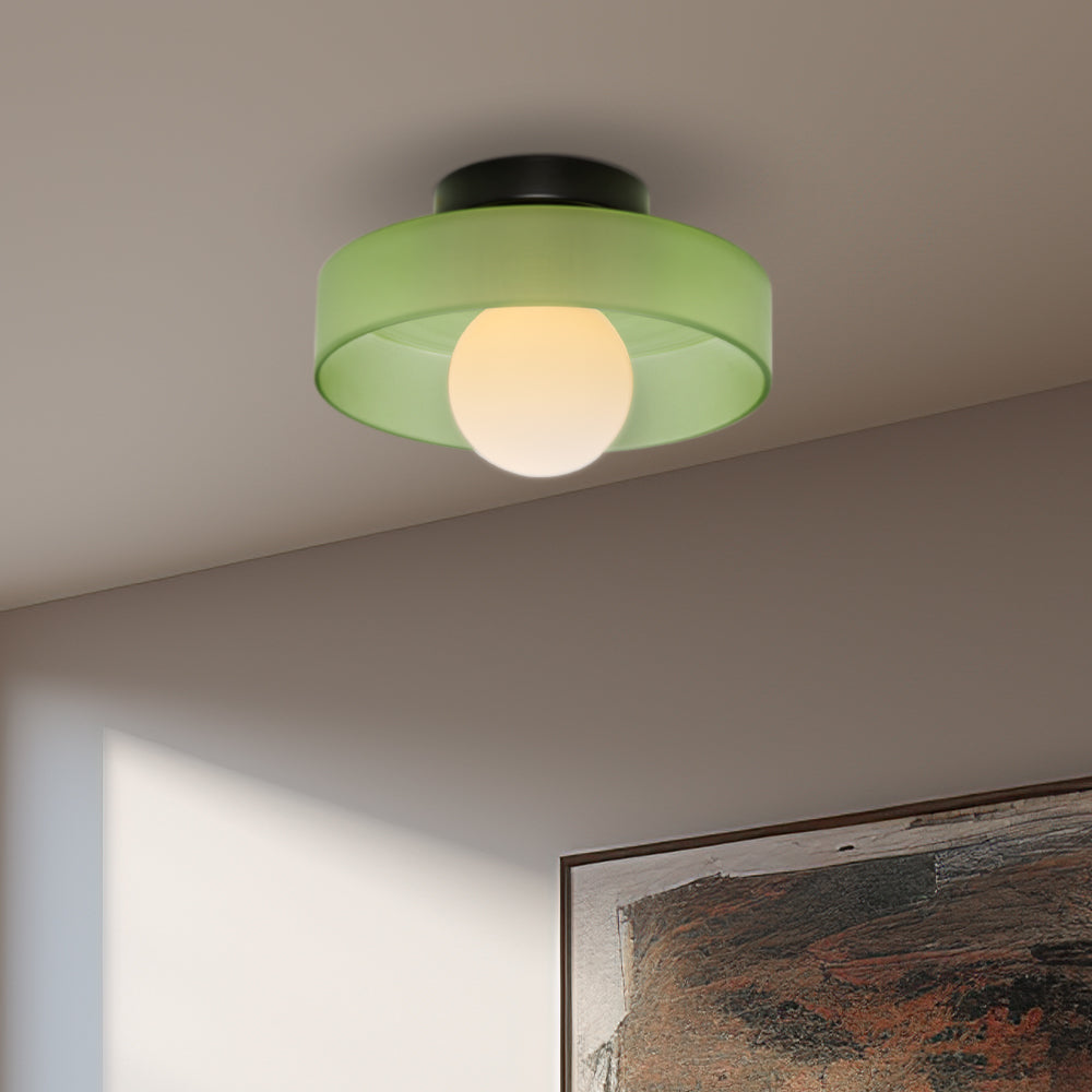 Modern Round LED Ceiling Light – Sleek Minimalist Design, Dimmable Indoor Lighting for Living Room, Bedroom, or Kitchen