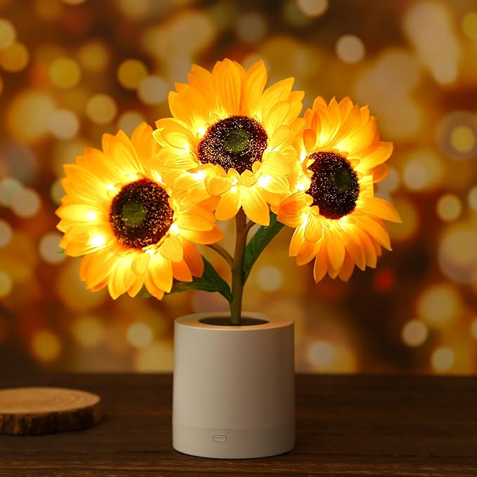 BloomGlow™ Radiant Sunflower Lamp-3