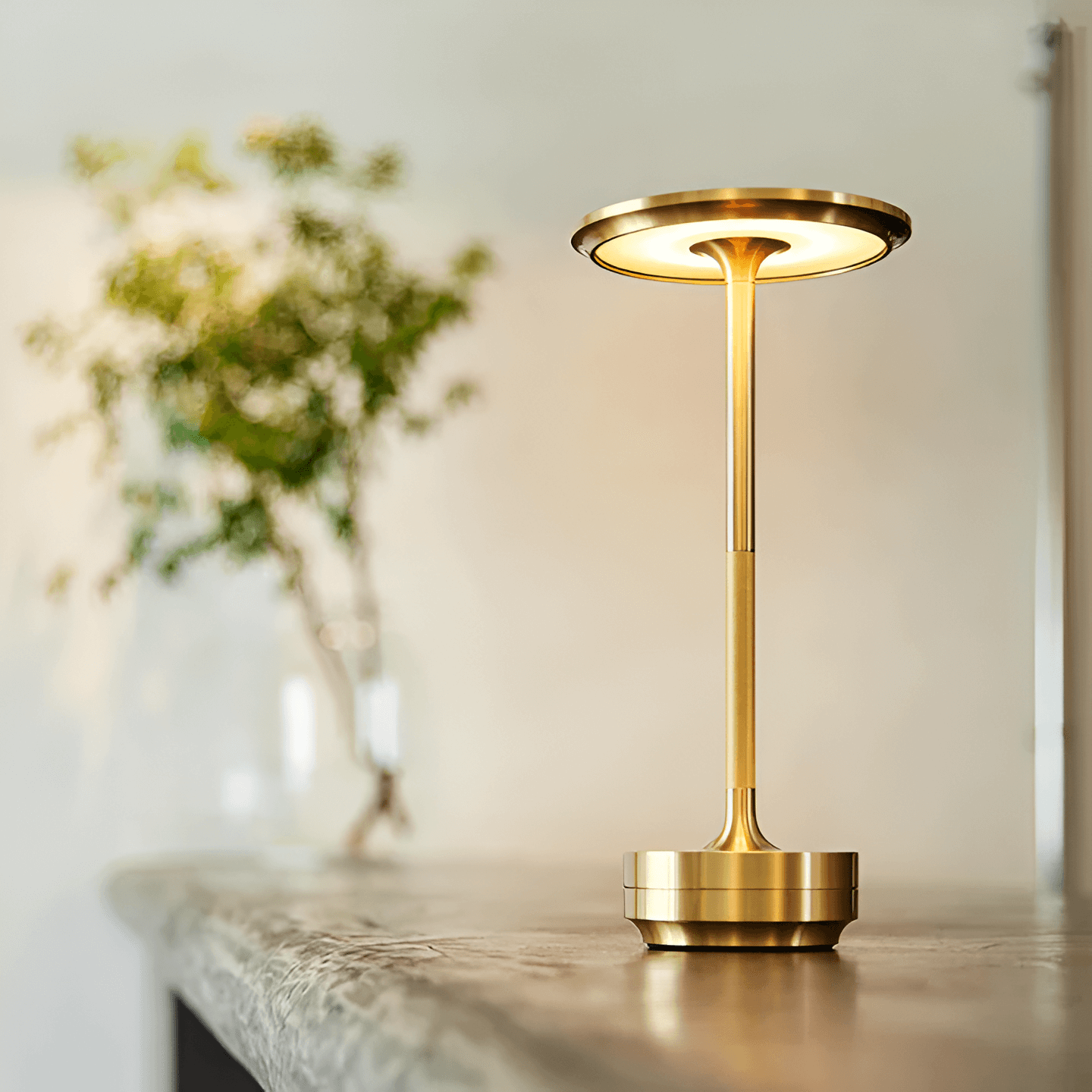 AmbiGlow Wireless Rechargeable LED Mood Lamp | Elegant Portable Lighting for Any Space