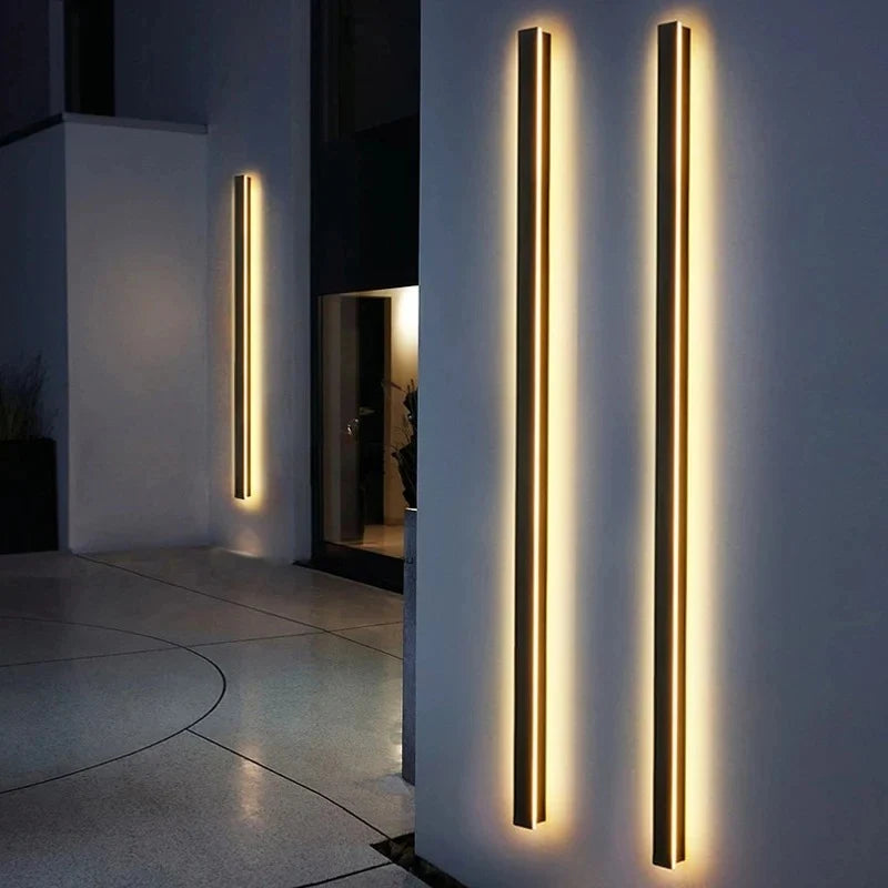 Modern Waterproof Outdoor Wall Lamp – IP65 Aluminum Exterior Wall Sconce with Dimmable LED Lighting