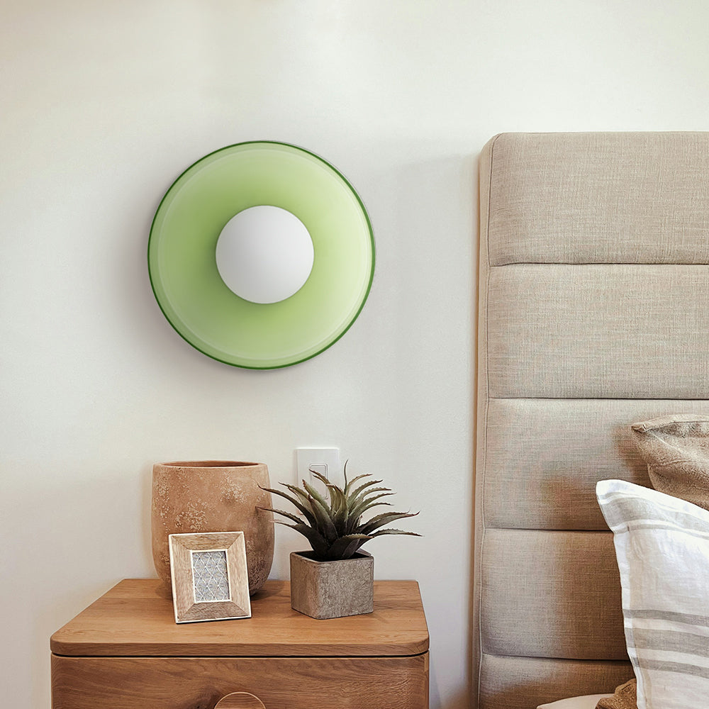 Modern Round LED Ceiling Light – Sleek Minimalist Design, Dimmable Indoor Lighting for Living Room, Bedroom, or Kitchen