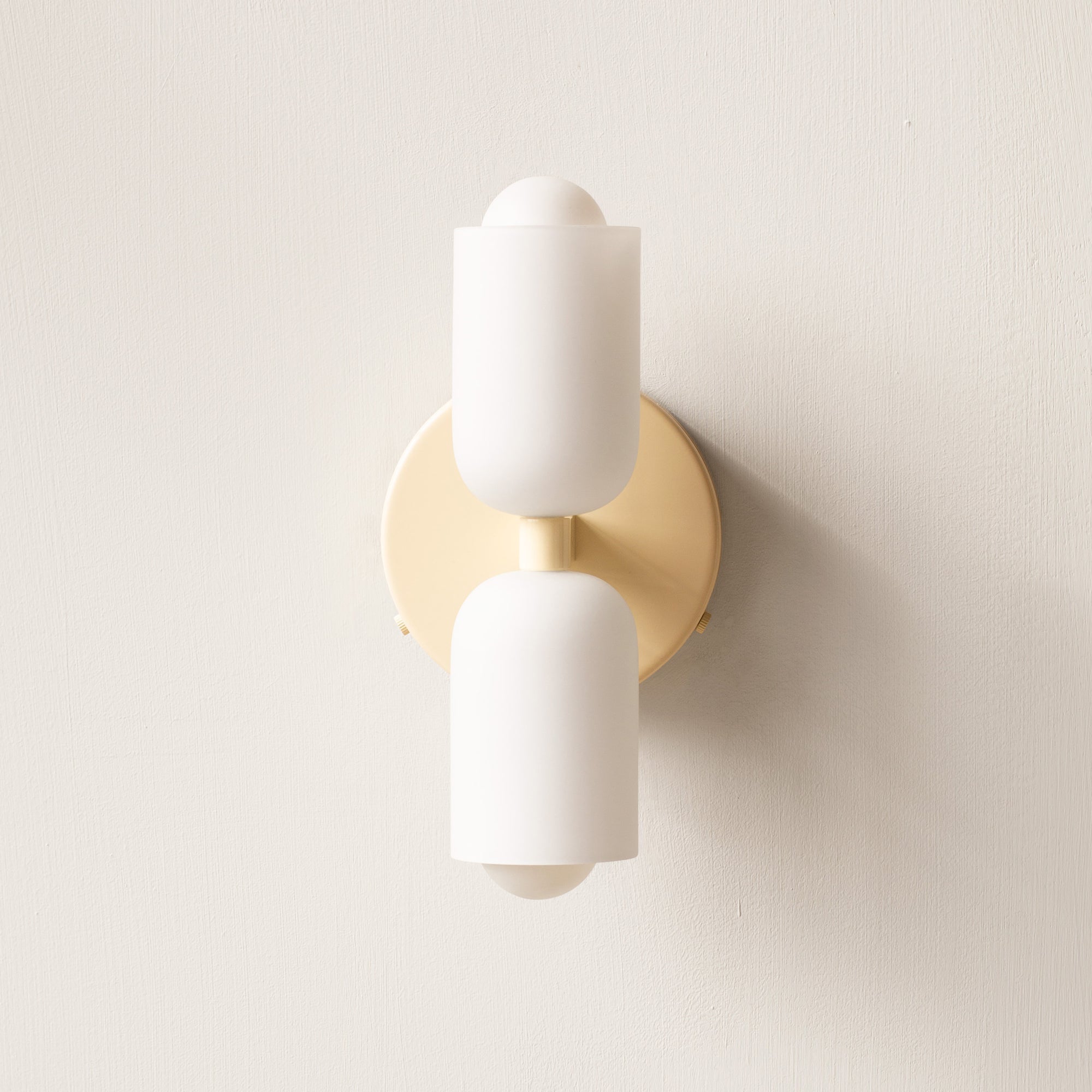 Elegant Acrylic Up-Down Wall Light – Modern LED Wall Sconce, Dimmable Warm White Light