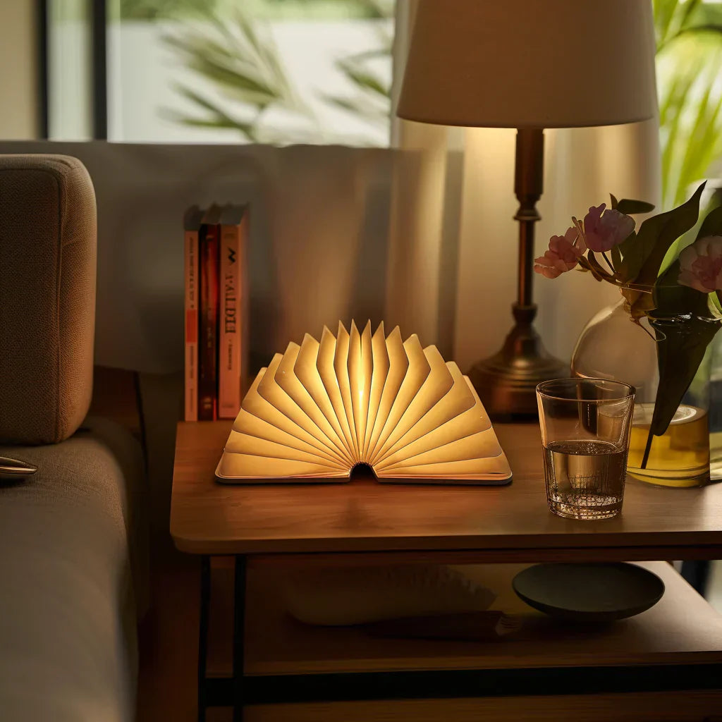 Enchanted Book Lamp - Unique LED Rechargeable Decorative Light-4