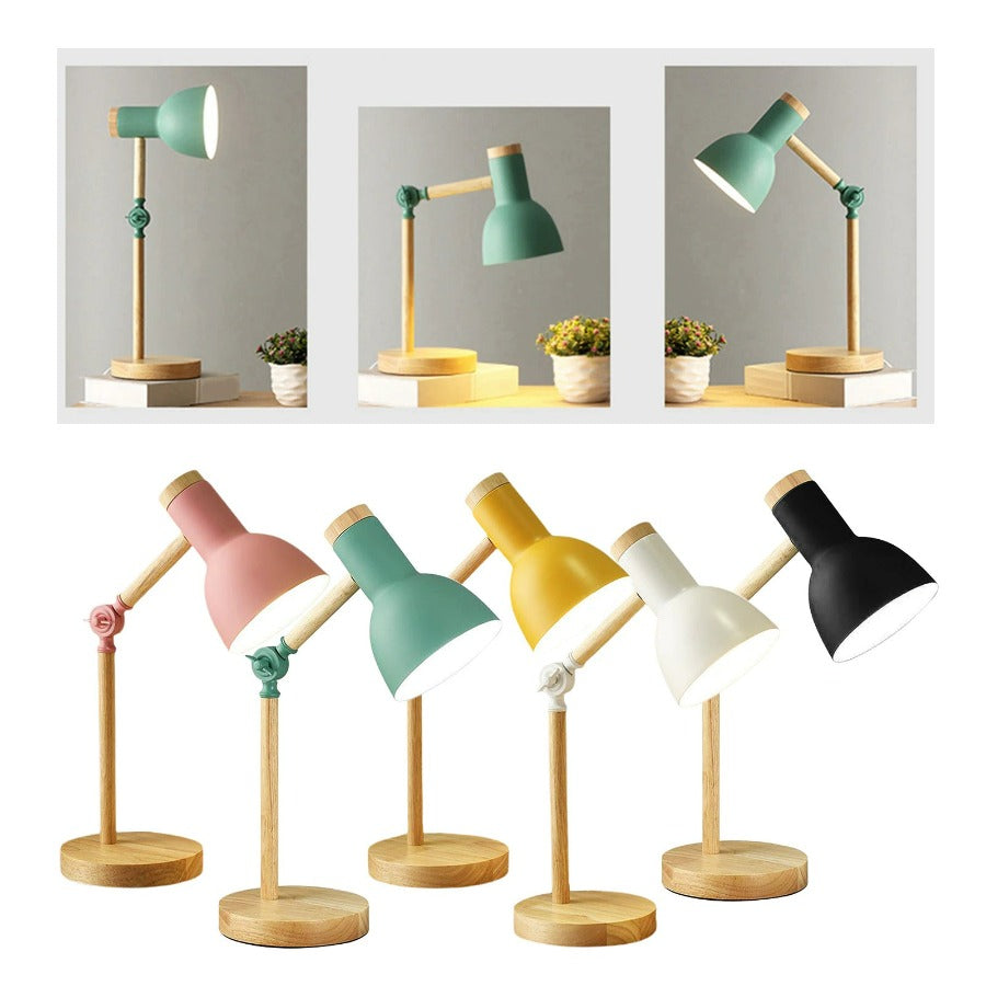 Nordic Wood Desk Lamp – Minimalist and Elegant Lighting-3