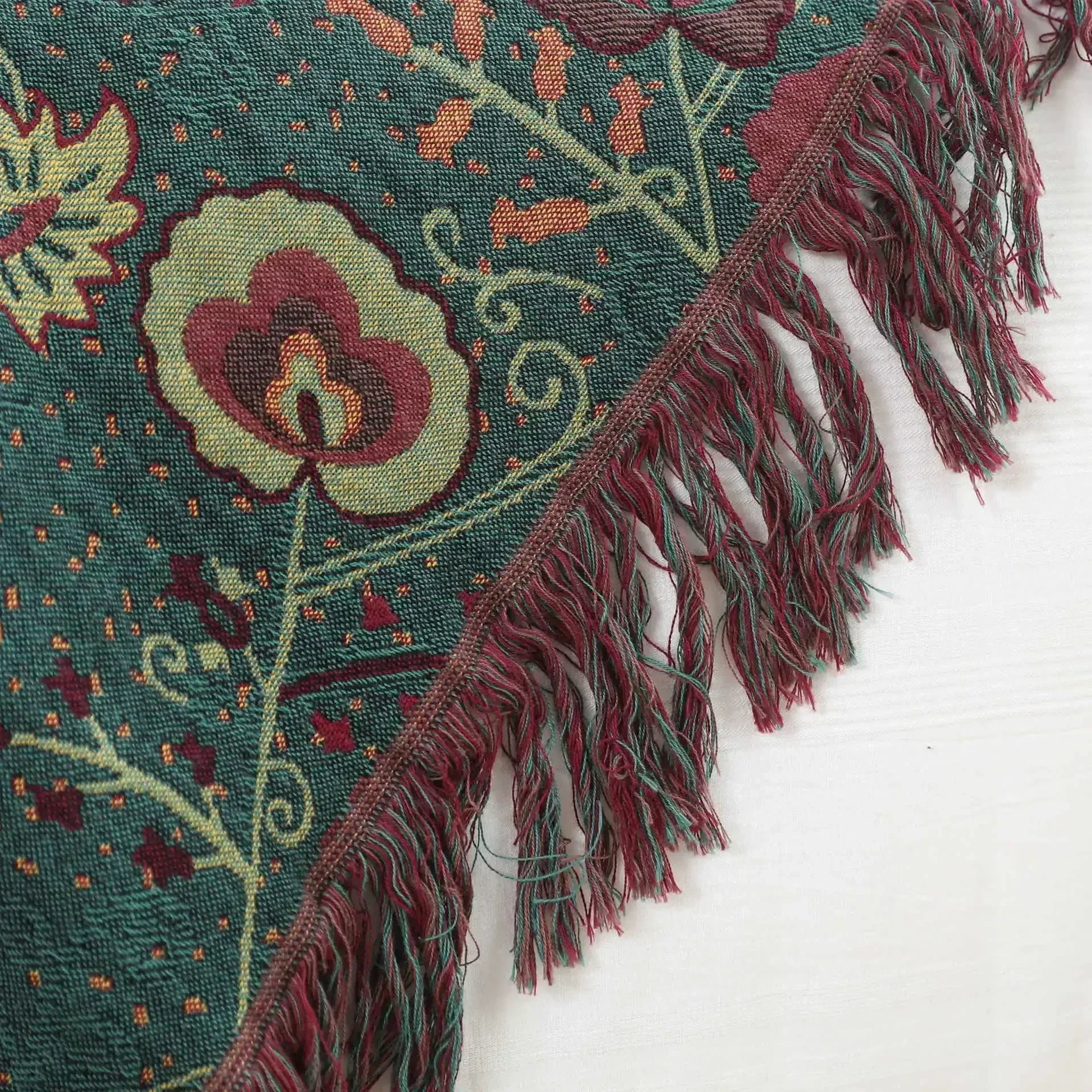 Cooling Cotton Blanket – Large Boho Throw for Summer Home Decoration, Soft and Breathable, Ideal for Beds and Sofas 4