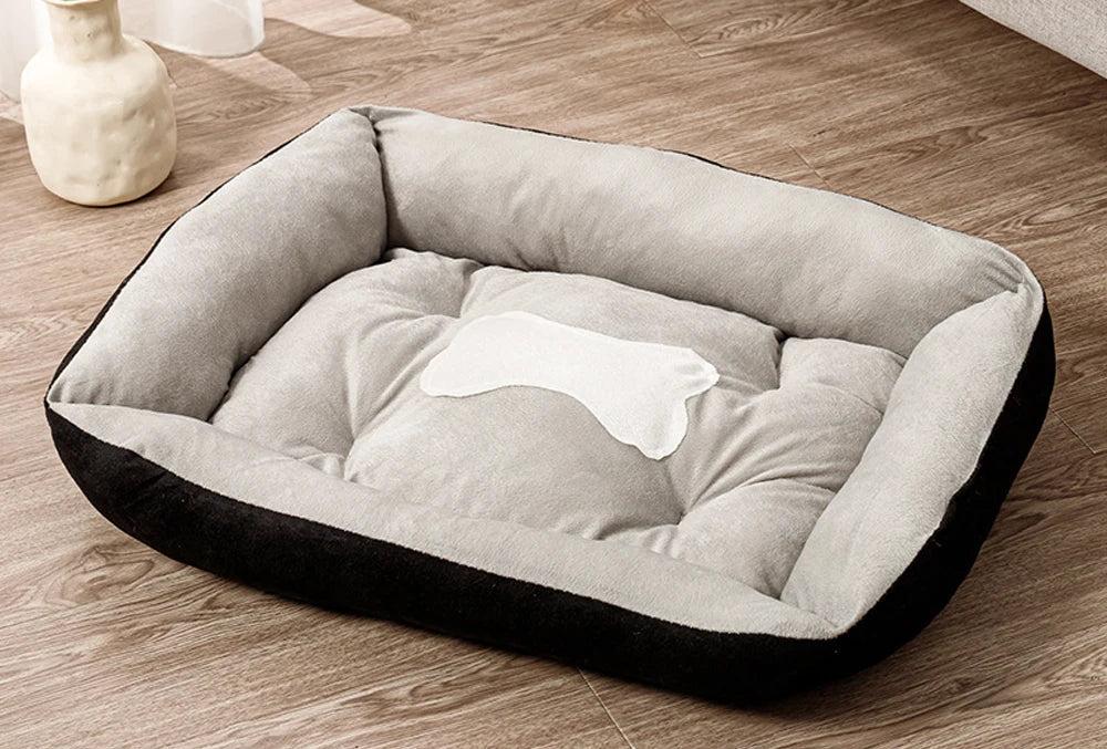 Large Dog Bed - Breathable Fabric with Anti-Slip Design for Ultimate Comfort and Support