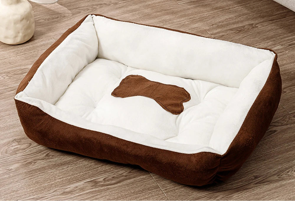 Large Dog Bed - Breathable Fabric with Anti-Slip Design for Ultimate Comfort and Support