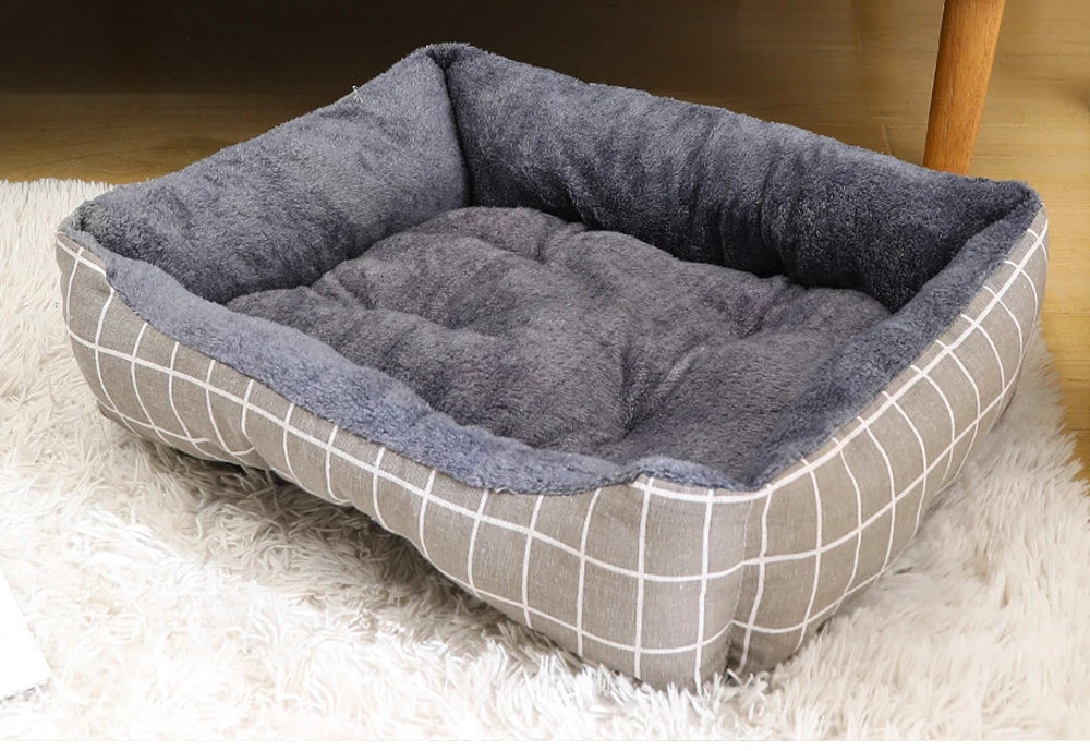 Large Dog Bed - Breathable Fabric with Anti-Slip Design for Ultimate Comfort and Support
