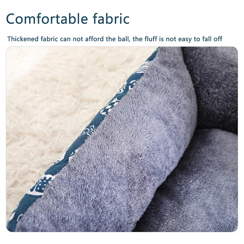 Large Dog Bed - Breathable Fabric with Anti-Slip Design for Ultimate Comfort and Support