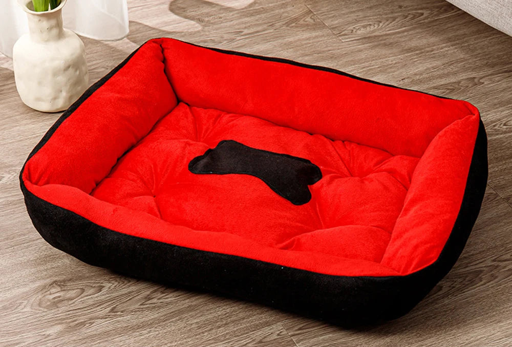 Large Dog Bed - Breathable Fabric with Anti-Slip Design for Ultimate Comfort and Support