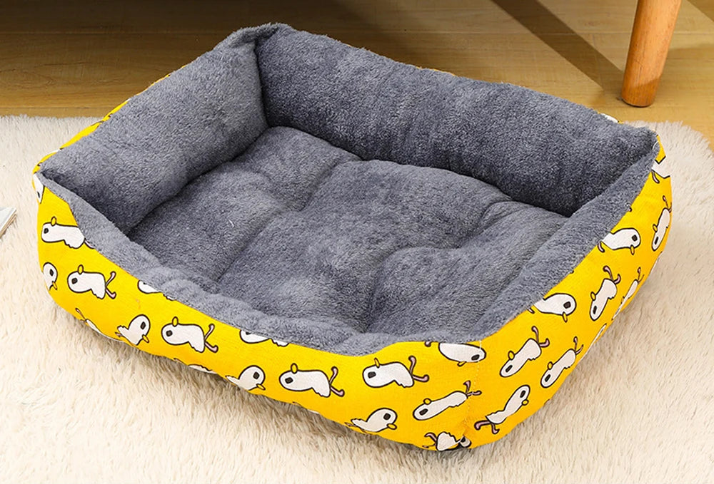 Large Dog Bed - Breathable Fabric with Anti-Slip Design for Ultimate Comfort and Support