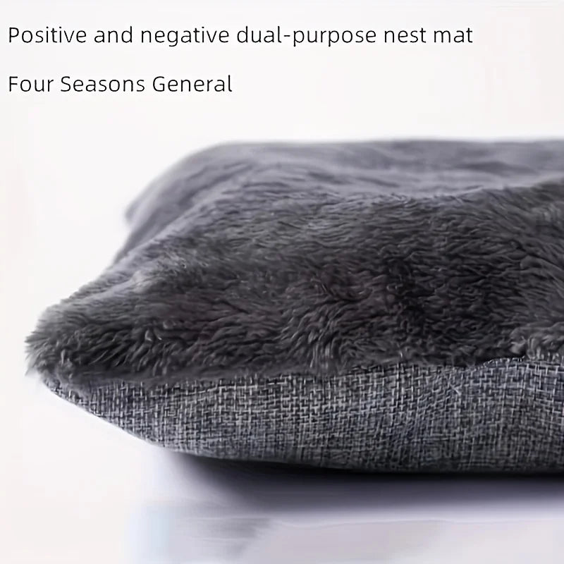Semi-Enclosed Cat Bed Cave - Warm, Secure Tent for Comfortable Sleeping and Nesting