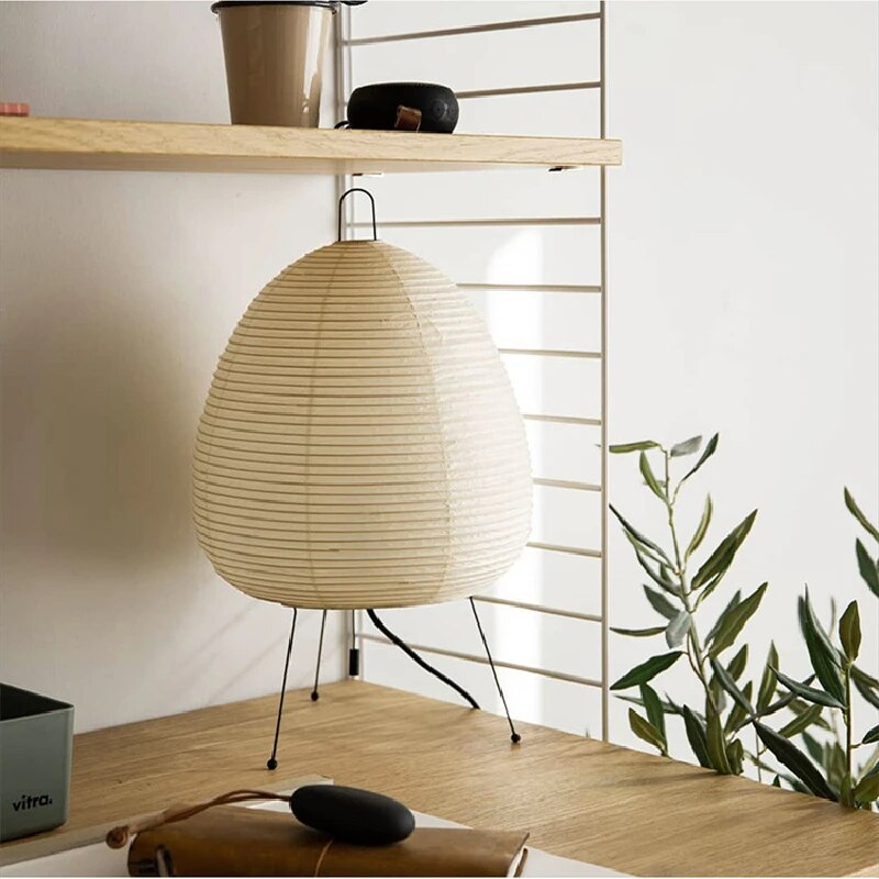Japanese Rice Paper Lamp – Handcrafted Shoji Style