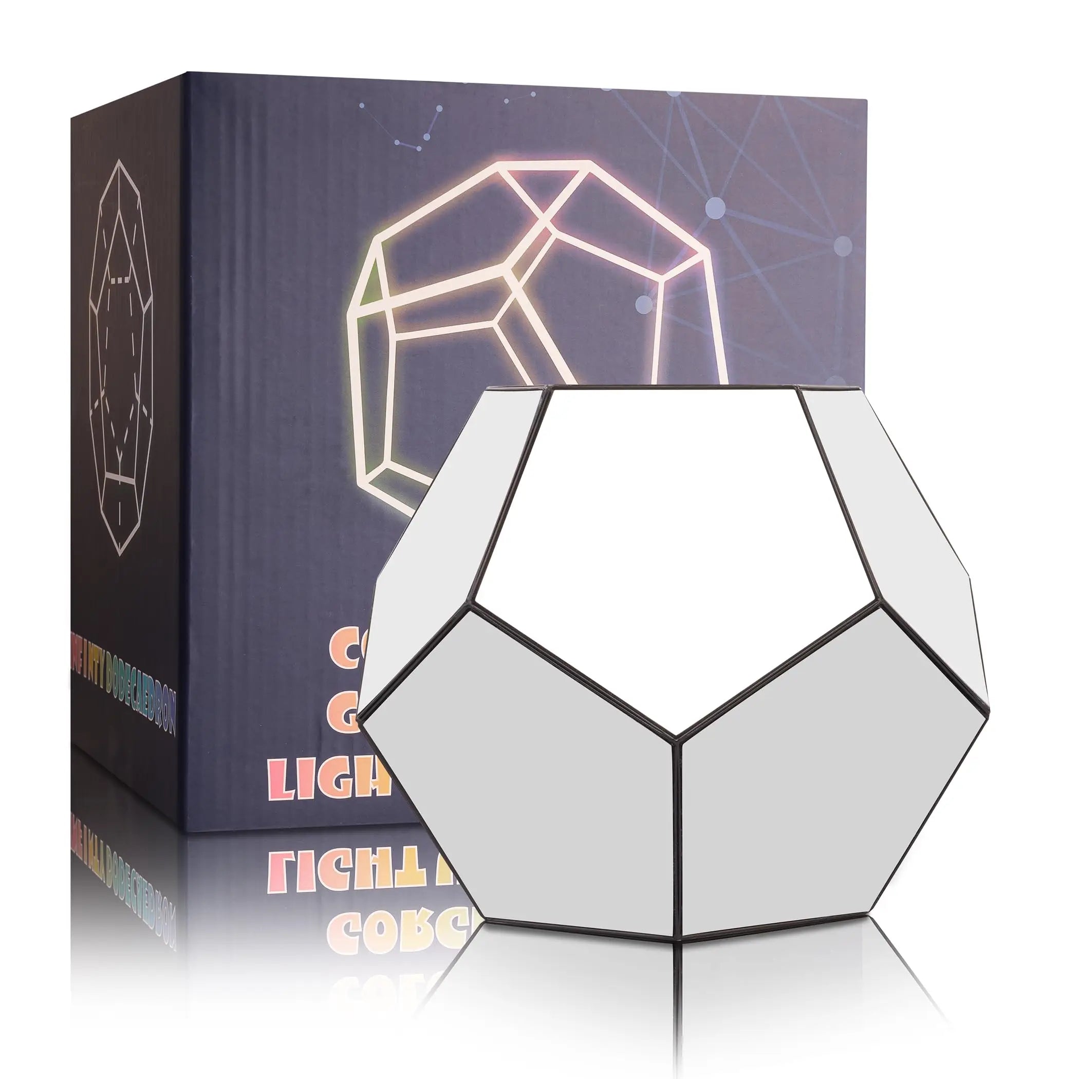 Dreamy Geometric Space LED Night Light – Unique 3D Visual Effects for Home Decor and Gifts 5