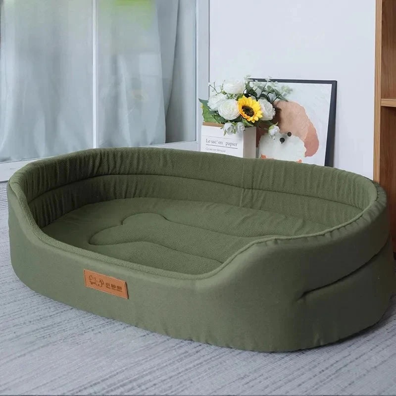 Fluffy Large Dog Bed - Comfortable Outdoor & Indoor Cushion for Medium to Large Dogs