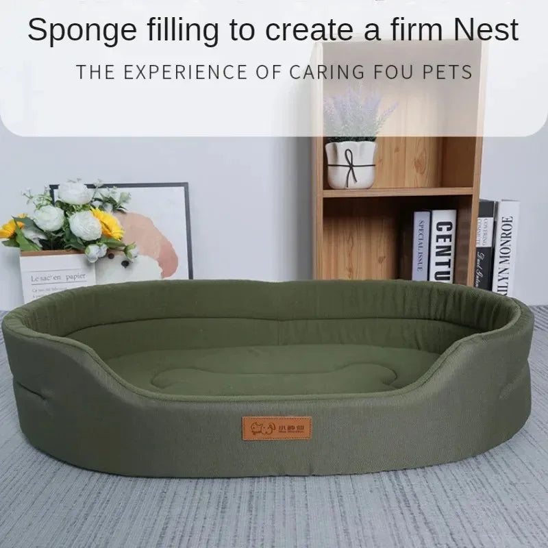 Fluffy Large Dog Bed - Comfortable Outdoor & Indoor Cushion for Medium to Large Dogs