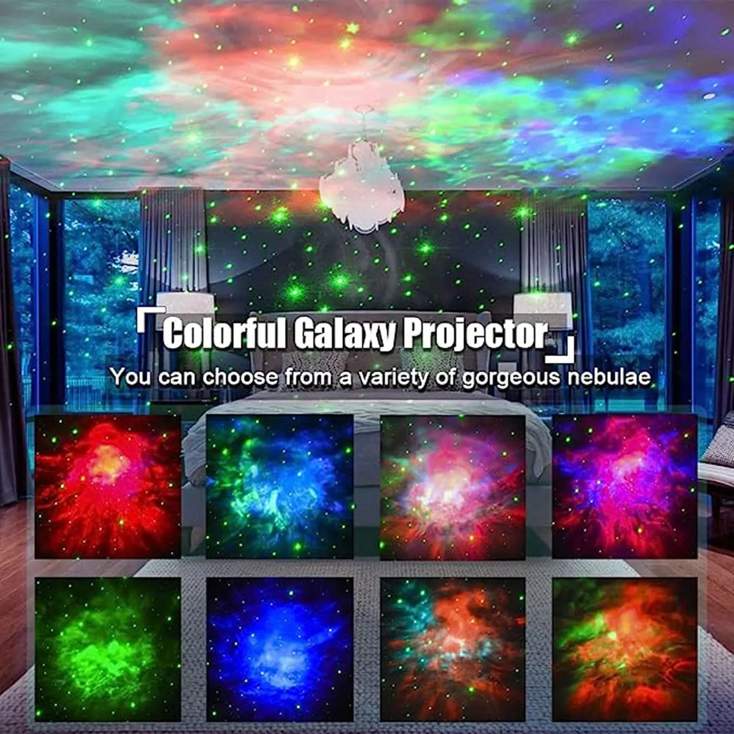 Galaxy Astronaut Projector - LED Night Light for Magical Starry Sky Experience 3