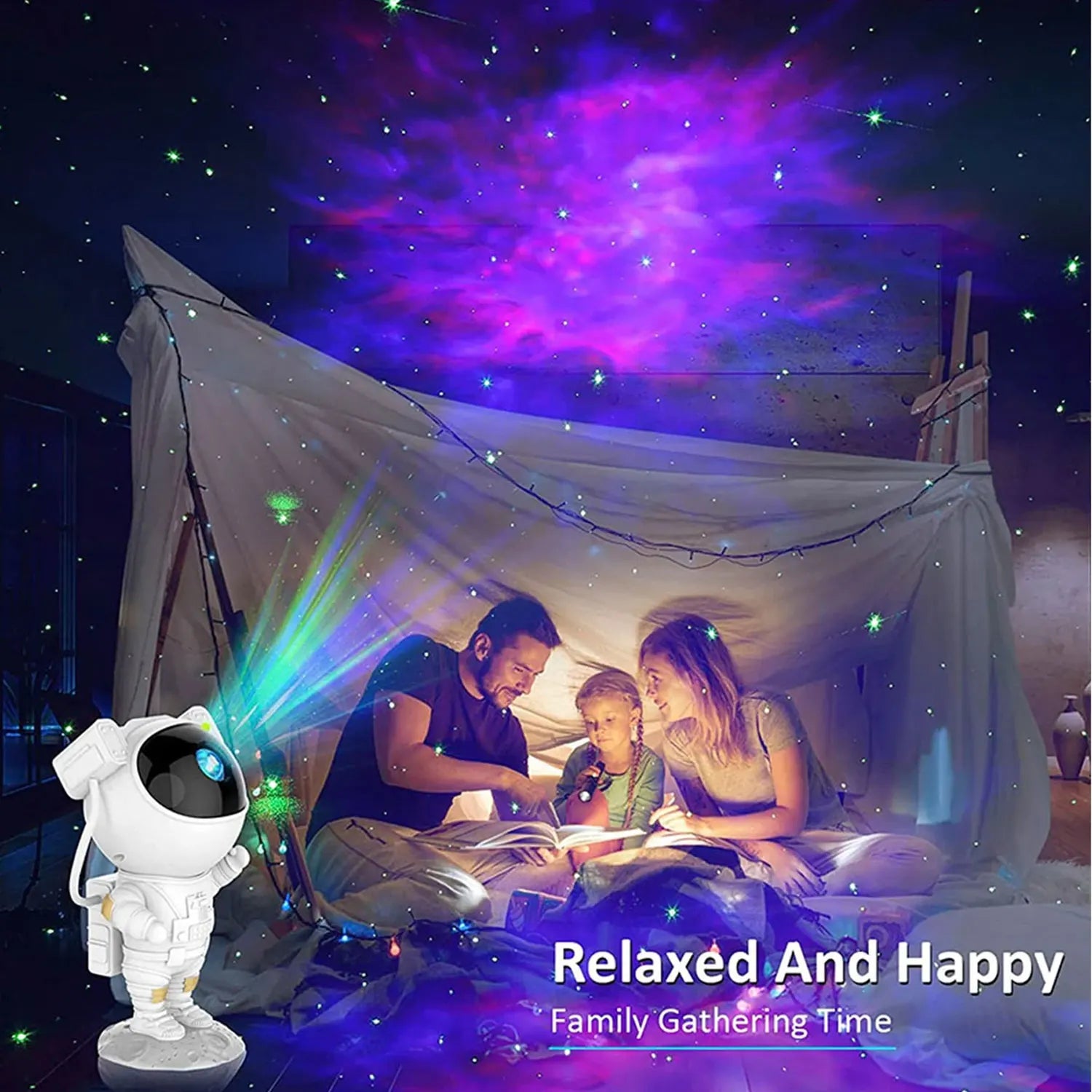 Galaxy Astronaut Projector - LED Night Light for Magical Starry Sky Experience 5