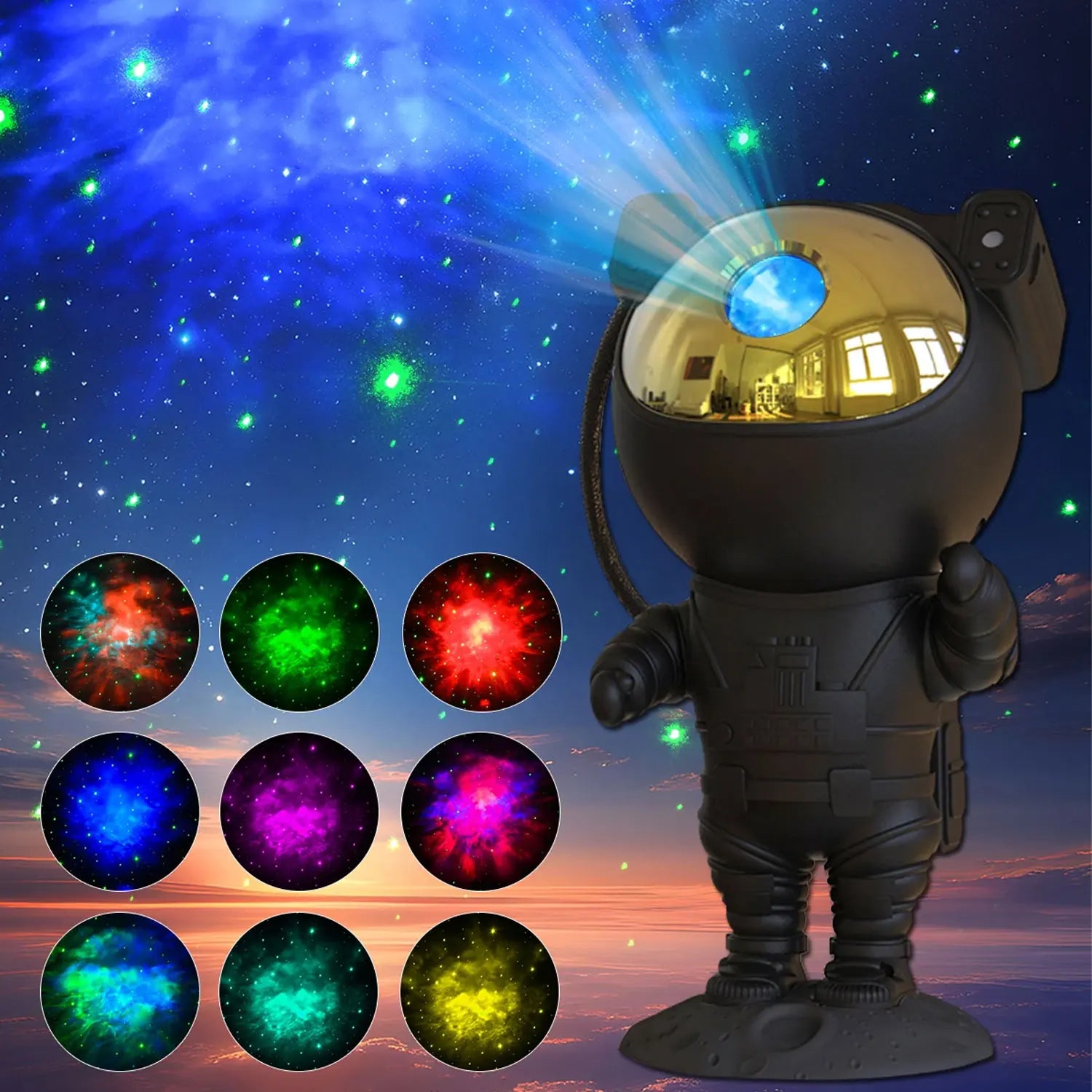 Galaxy Astronaut Projector - LED Night Light for Magical Starry Sky Experience 6