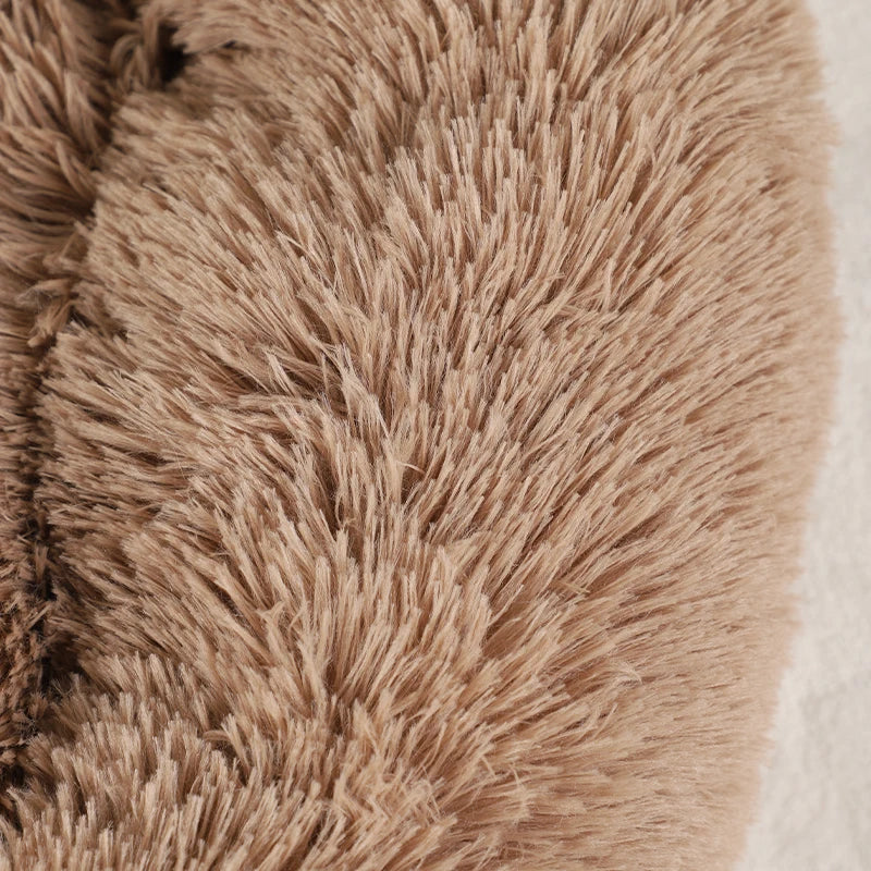 Fluffy Dog Bed for Ultimate Comfort and Support - Soft, Non-Slip, Machine Washable, Ideal for Large Dogs and Cats
