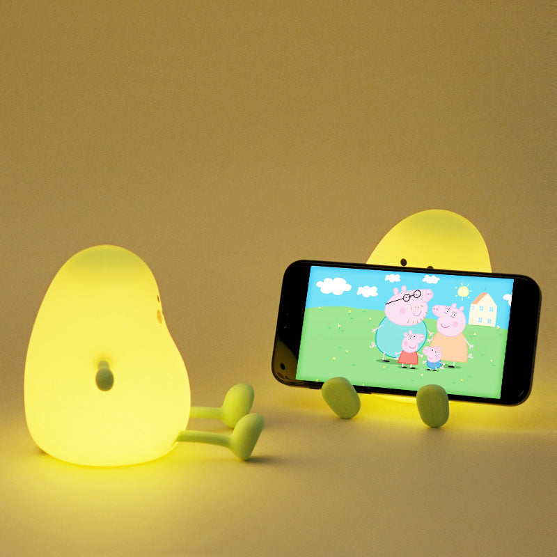 Mango LED Night Light - Soft Glow for Stress Relief and Relaxation, Cute Design for Bedrooms and Nurseries 2