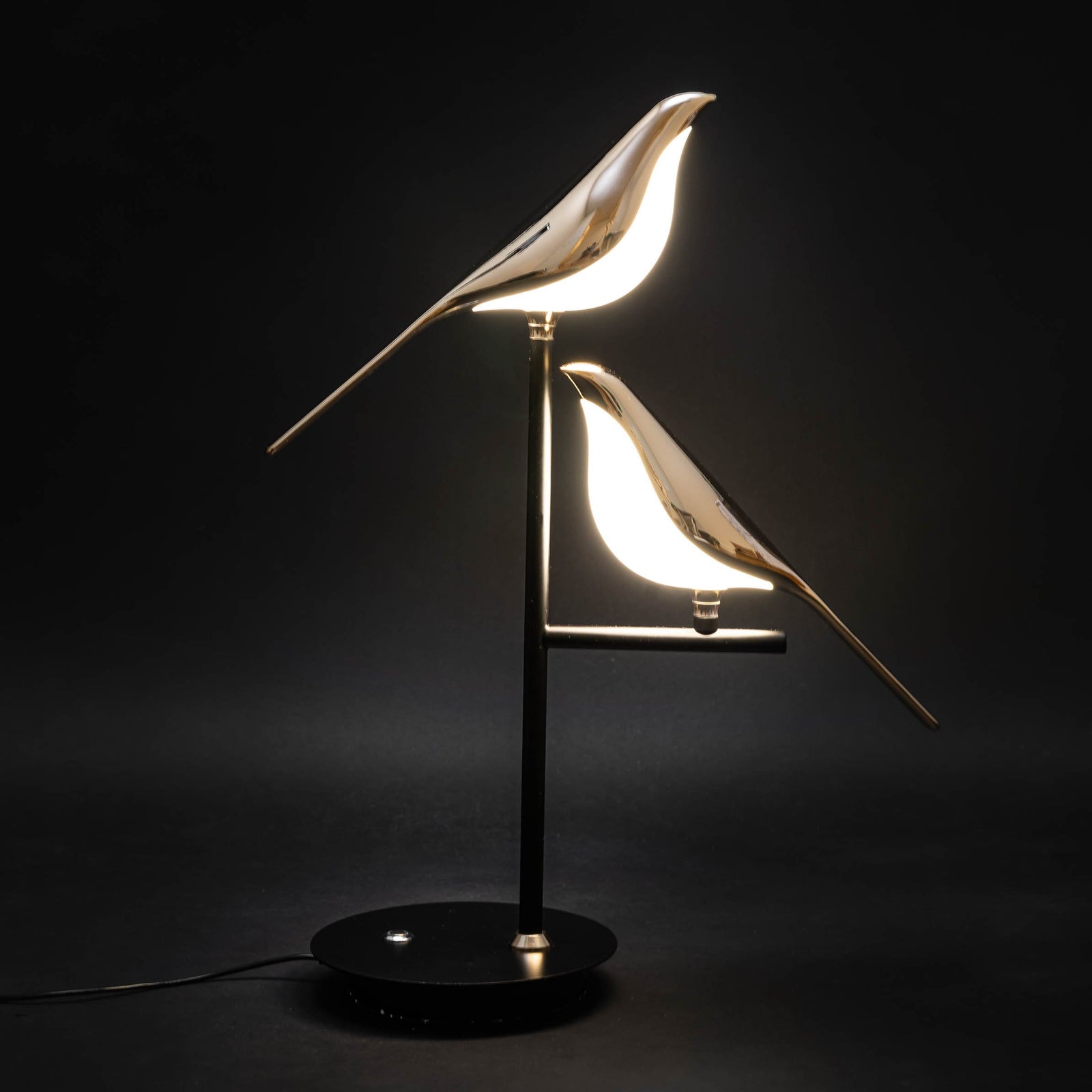 Bird Couple Table Lamp – Romantic LED Night Light, Touch Control, USB Rechargeable, Perfect for Bedroom, Living Room, or Gift