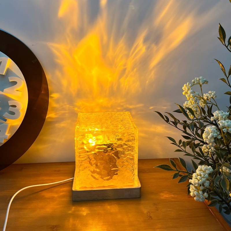 Night Light Projector with Mesmerizing Wave Effects – Soothing LED Lamp for Relaxation and Tranquil Ambiance