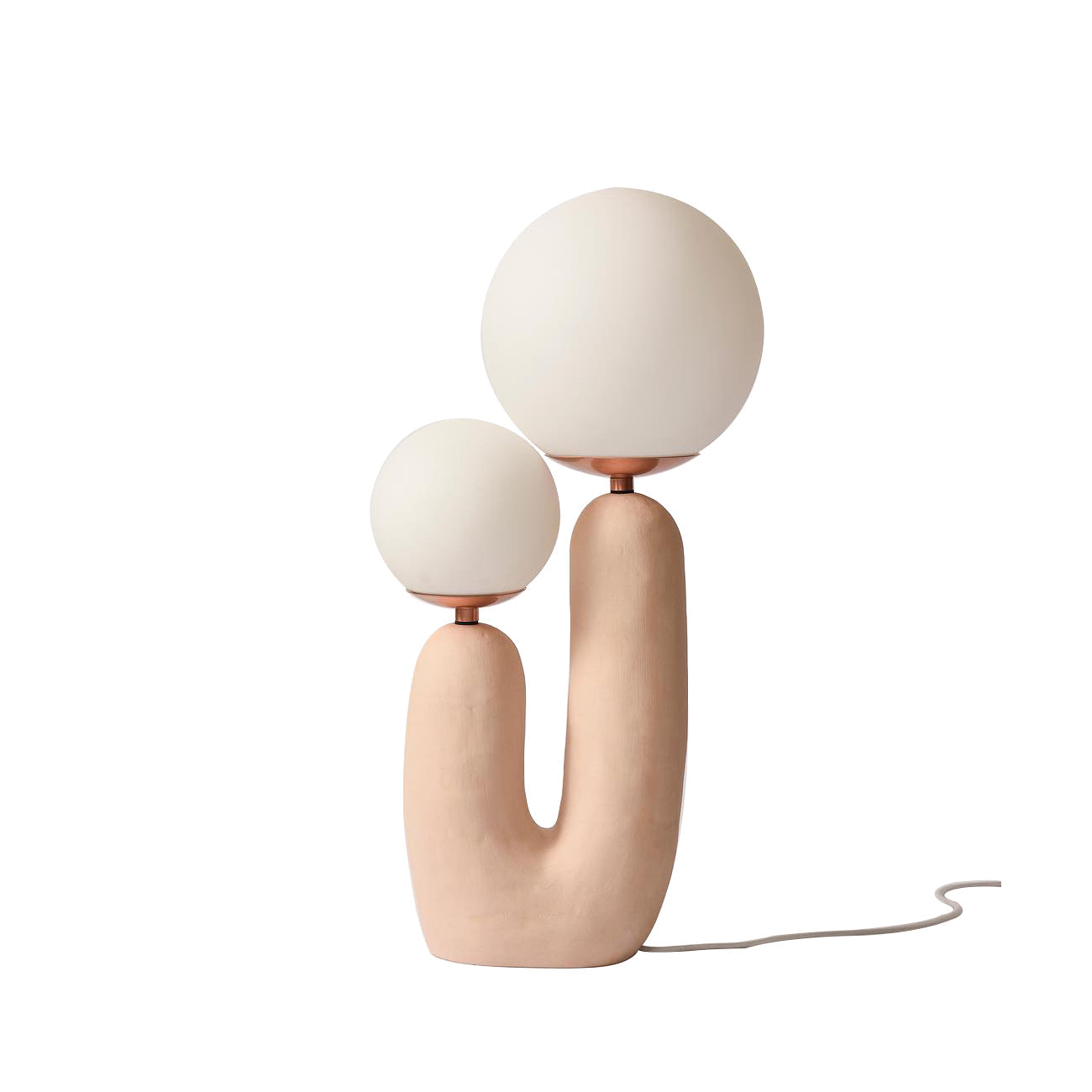 Arden Resin Table Lamp – Nordic Style Illumination