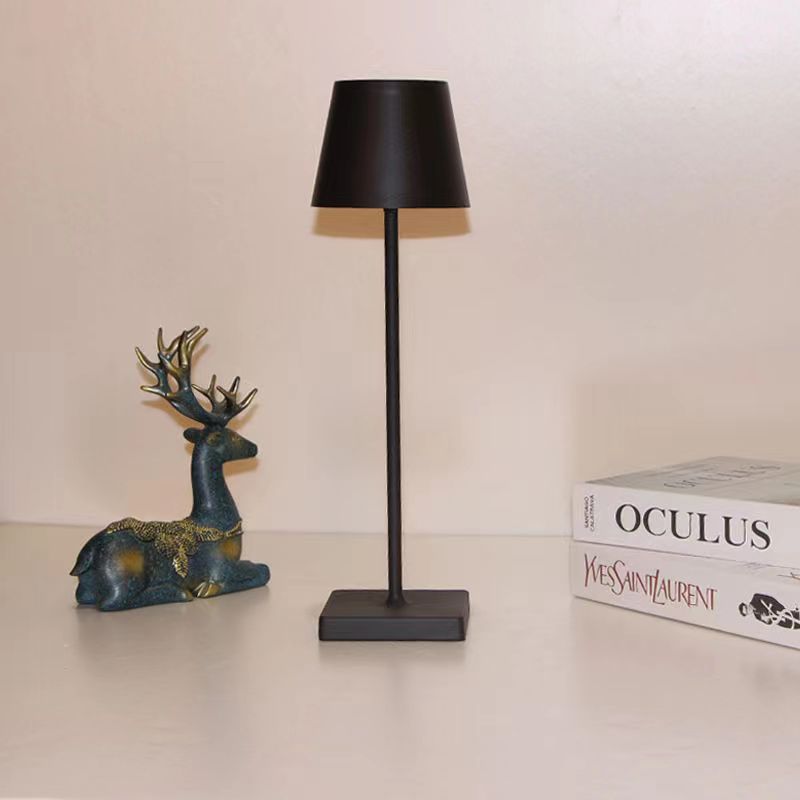 Dimmable LED Table Lamp with USB Charging – Cordless Aluminum Alloy Design for Home and Office-5