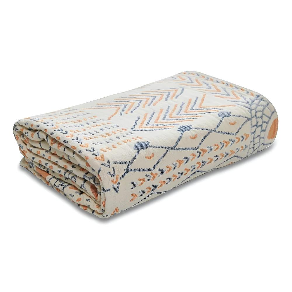 Reversible Cotton Throw Blanket – Soft Dual-Sided Design for Cozy Comfort, 50 x 60 Inches 7