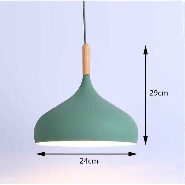 Variant image for Colorful Industrial Pendant Light Fixture for Kitchen Island – Adjustable E27 Hanging Pendant Lighting-2