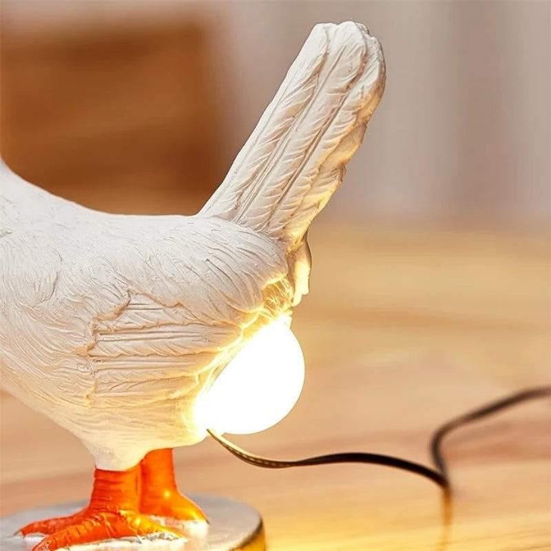 Decorative Chicken Night Light – Fun LED Lamp for Easter Home Decor, Soft Warm Light, Battery-Operated, Indoor Use-3