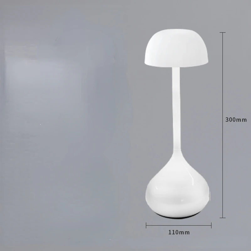 Variant image for Portable Touch Dimming LED Table Lamp - Rechargeable Cordless Night Light for Bedside, Desk, and Camping-2