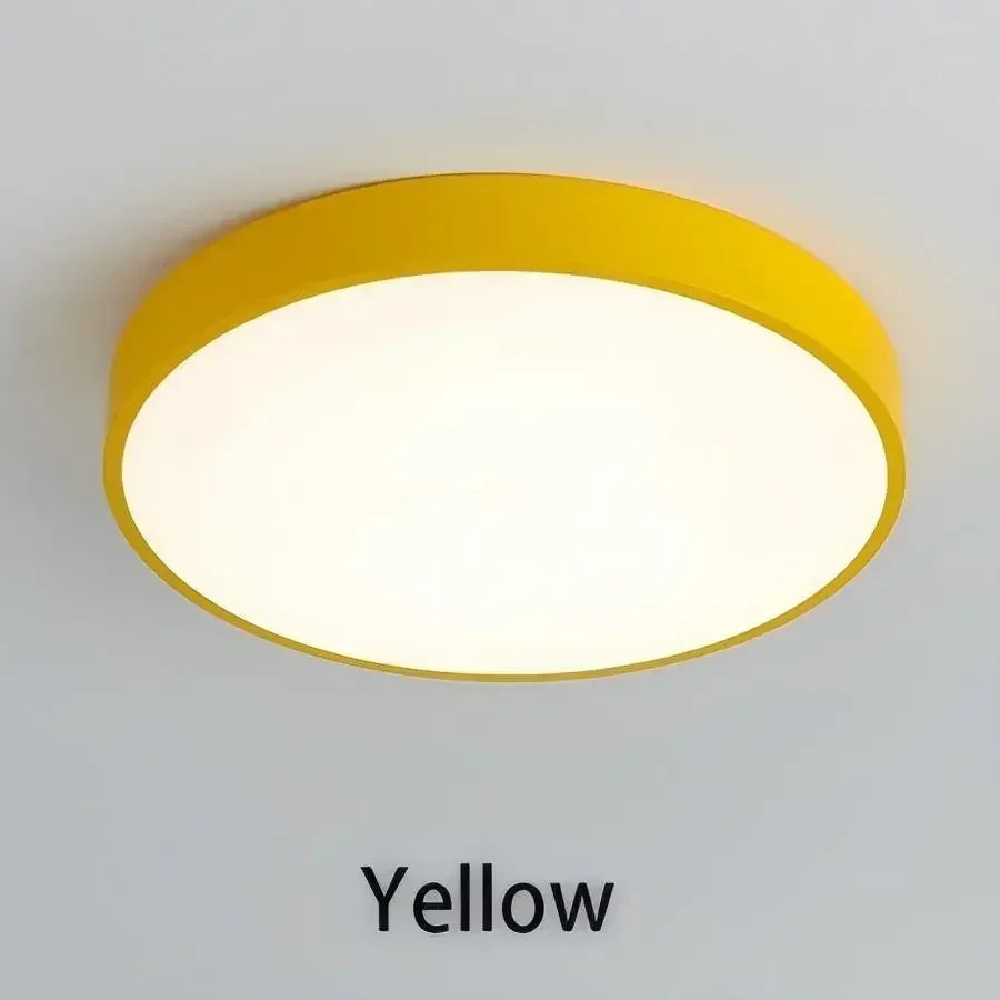 Variant image for Modern LED Ceiling Light with Remote Control – Dimmable Round Lamp for Living Room, Bedroom, and Kitchen-22