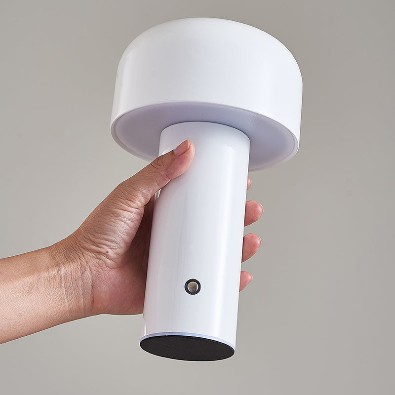 Italian Inspired Mushroom Cordless Table Lamp – Sleek & Modern LED Lighting-1