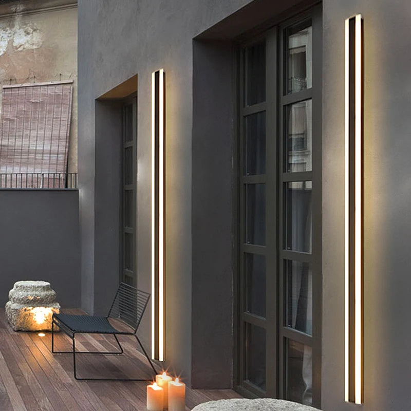 Modern Waterproof Outdoor Wall Lamp – IP65 Aluminum Exterior Wall Sconce with Dimmable LED Lighting-4
