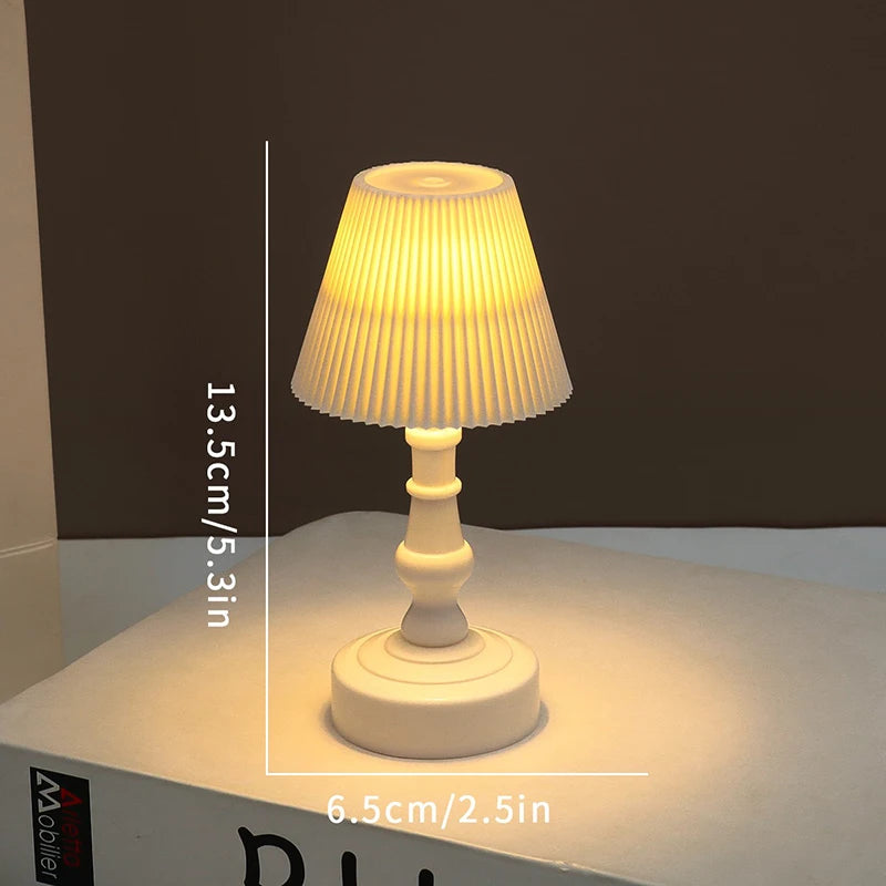 Variant image for Mini LED Flower Night Light – Battery Powered Decorative Lamp for Kids' Bedroom, Warm Glow, Compact Size-2