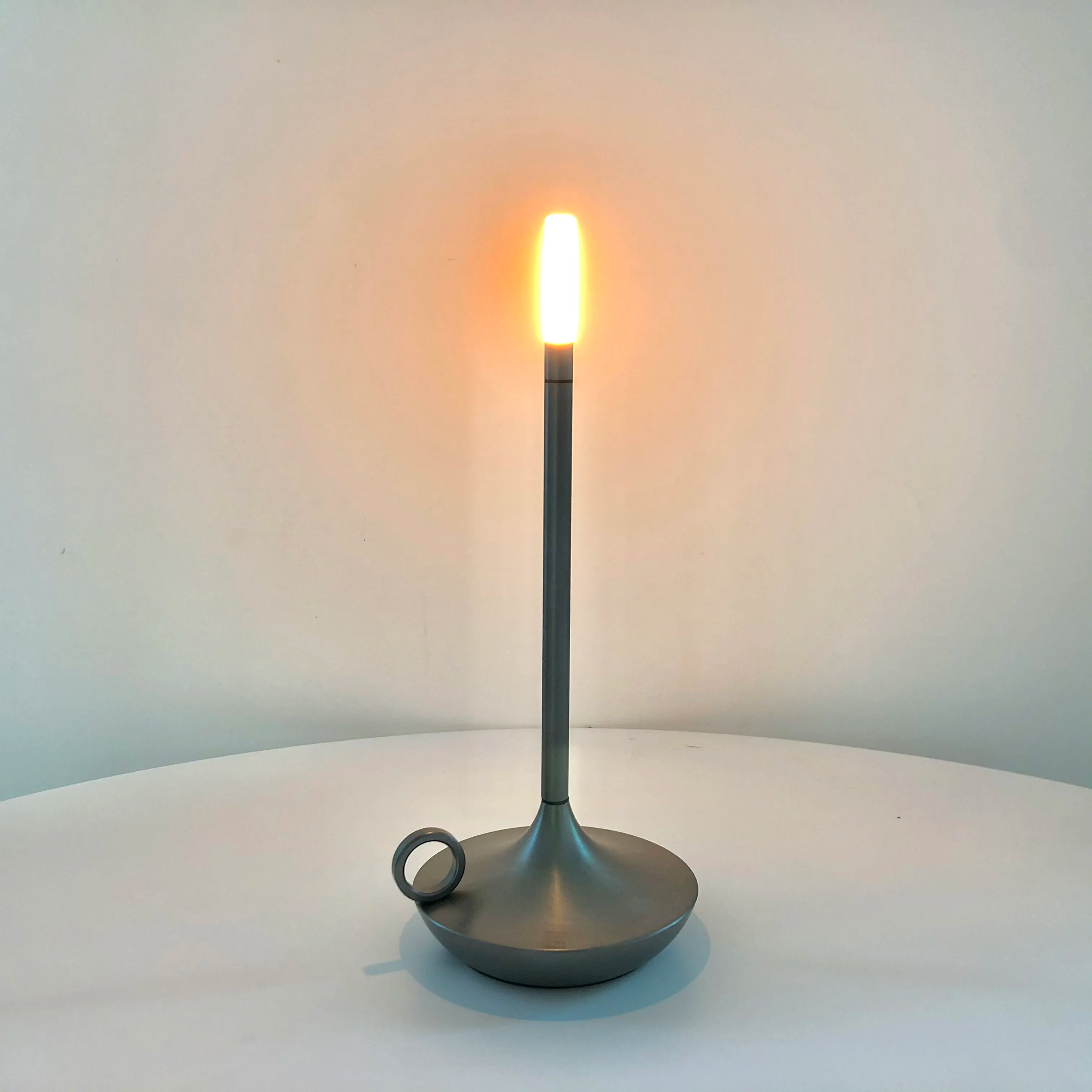 Dimmable LED Table Lamp with Touch Control – Elegant Aluminum Design for Cozy Ambiance-5