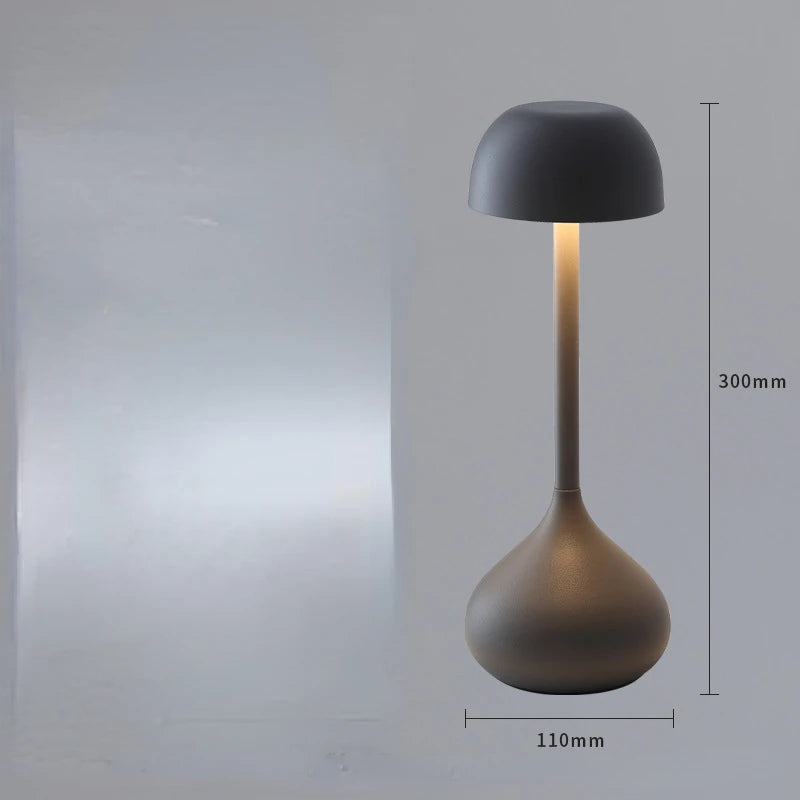 Variant image for Portable Touch Dimming LED Table Lamp - Rechargeable Cordless Night Light for Bedside, Desk, and Camping-4
