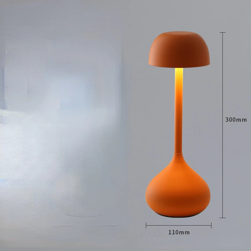 Variant image for Portable Touch Dimming LED Table Lamp - Rechargeable Cordless Night Light for Bedside, Desk, and Camping-5