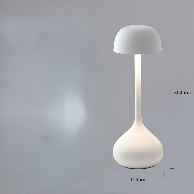 Variant image for Portable Touch Dimming LED Table Lamp - Rechargeable Cordless Night Light for Bedside, Desk, and Camping-1
